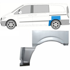 Reparație aripă spate pentru Mercedes Vito W639 2003-2014 / Stânga / Set 9278