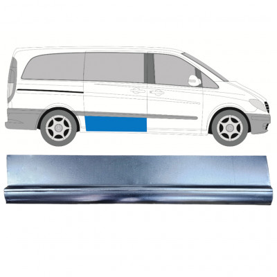 Panou reparație ușă culisantă pentru Mercedes Vito 2003-2014 / Dreapta 12045