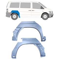 Reparație aripă spate pentru Mercedes Vito I W638 1996-2003 / Stânga+Dreapta / Set 9475