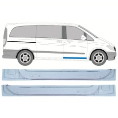 Reparație ușă față înaltă pentru Mercedes Vito W639 2003-2014 / Stânga+Dreapta / Set 12644
