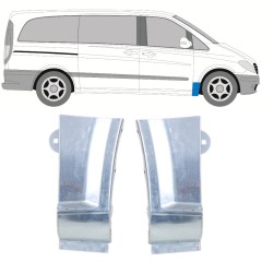 Panou de reparație aripă față pentru Mercedes Vito W639 2003-2014 / Stânga+Dreapta / Set 16811
