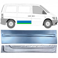 Reparație ușă culisantă interior + exterior Mercedes pentru Mercedes Vito 1996-2003 / Dreapta / Set 12048