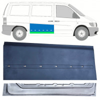 Reparație ușă culisantă interior + exterior Mercedes pentru Mercedes Vito 1996-2003 / Dreapta / Set 12049