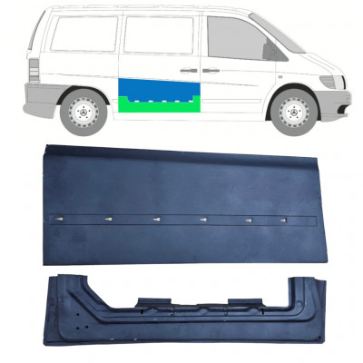 Reparație ușă culisantă interior + exterior Mercedes pentru Mercedes Vito 1996-2003 / Dreapta / Set 11993