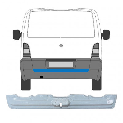 MERCEDES VITO 1996-2003 PANOUL UȘII DIN SPATE / INTERIOR