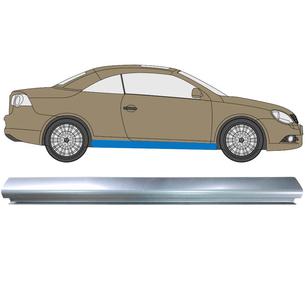 Reparație Prag Pentru Volkswagen Eos 2006-2015 7342