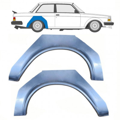 Segment reparație aripă spate for Volvo 240 1975-1993 / Stânga+Dreapta / A stabilit 10765