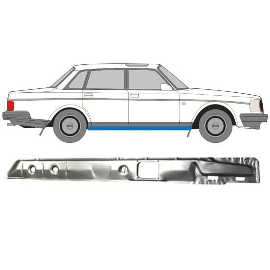 Reparație prag interior pentru Volvo 240 1975-1993 / Dreapta 16109