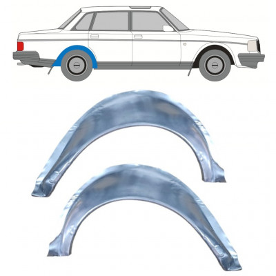 Interior segment reparație aripă spate for Volvo 240 1975-1993 / Stânga / Dreapta / Stânga / Dreapta 12782