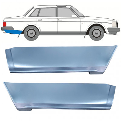 Segment reparație aripă spate for Volvo 240 1975-1978 / Stânga / Dreapta / Stânga / Dreapta 12785