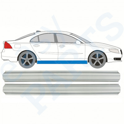 Reparație prag pentru Volvo S80 2006-2016 / Stânga = Dreapta (simetric) / Set 10250