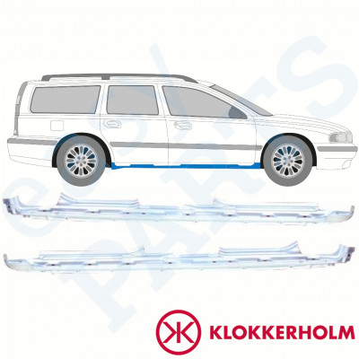 VOLVO V70 2000-2007 REPARATIE PRAG INTERIOR / A STABILIT