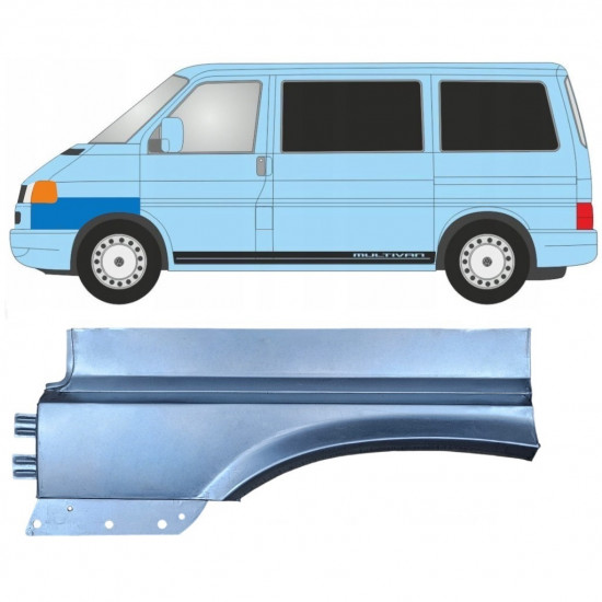 Panou de reparație aripă față pentru VW Transporter T4 Caravelle 1996-2003 / Stânga 7737