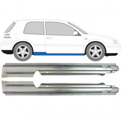 Reparație prag pentru VW Golf 4 1997- / Stânga+Dreapta / Set 9244