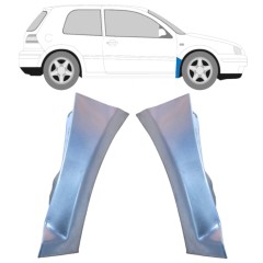 Panou de reparație aripă față pentru Volkswagen Golf 4 1997-2006 / Stânga+Dreapta / Set 9676