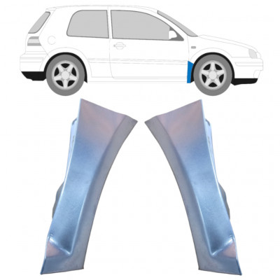 Panou de reparație aripă față pentru VW Golf MK4 1997-2006 / Stânga+Dreapta 9676