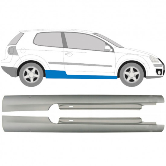 Reparație prag pentru VW Golf 5 2003-2009 / Stânga+Dreapta / Set 9231