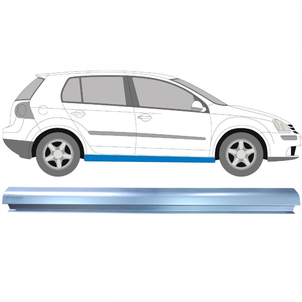 Reparație Prag Pentru Vw Golf 5 2003-2009 / Stânga = Dreapta (Simetric) 11268
