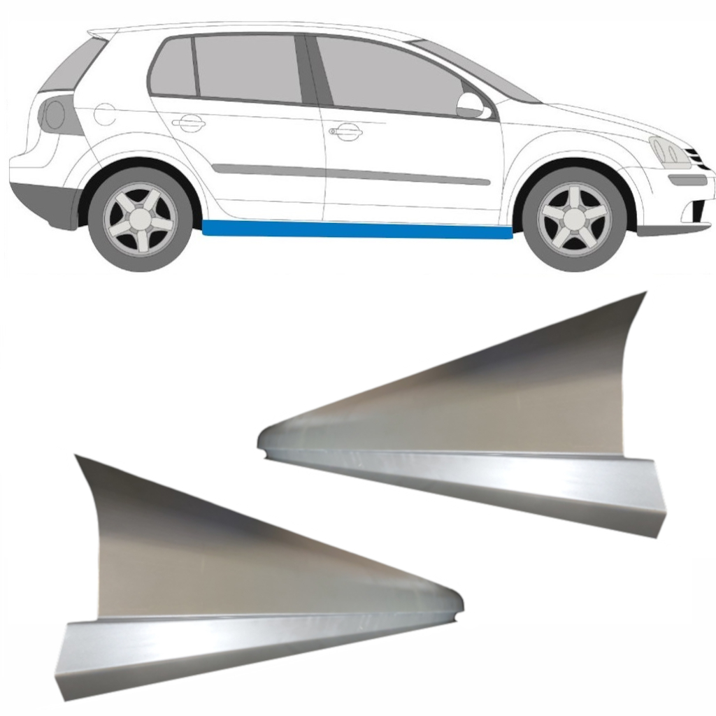 Reparație Prag Pentru Vw Golf 5 2003-2009 / Stânga = Dreapta (Simetric) / Set 11269
