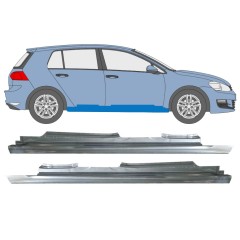 Prag complet pentru Volkswagen Golf 7 2012- / Stânga+Dreapta / Set 9973