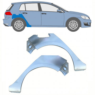 VW GOLF 7 2012- 5 UŞĂ SEGMENT REPARAȚIE ARIPĂ SPATE / A STABILIT