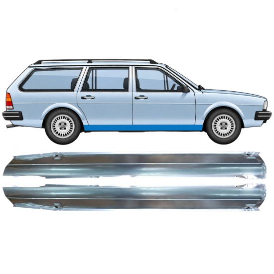 Prag complet pentru Volkswagen Passat B2 1980-1988 / Stânga+Dreapta / COMBI / SEDAN / HATCHBACK / Set 9604