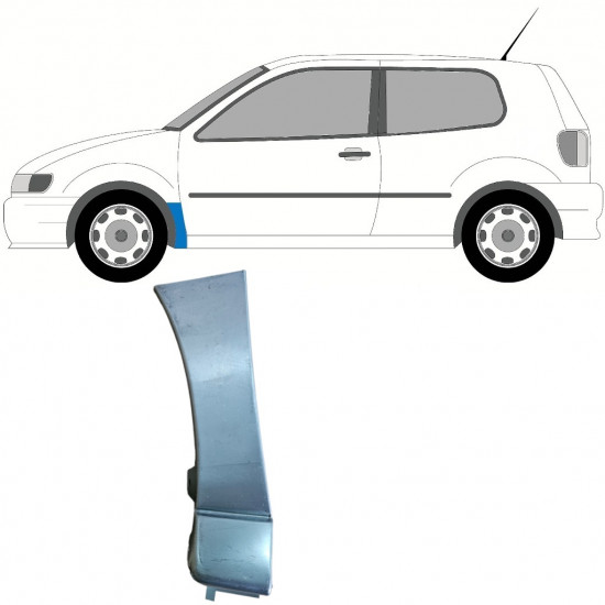 VW POLO 1994-1999 PANOU REPARATIE ARIPA FAȚĂ / STÂNGA