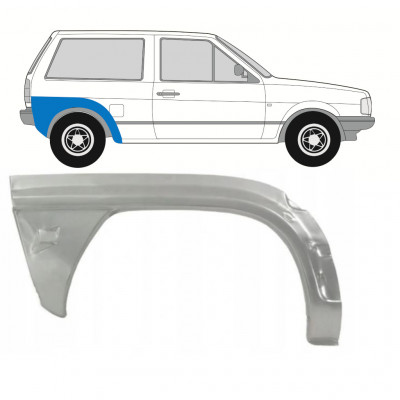 VW POLO 1981-1984 SEGMENT REPARAȚIE ARIPĂ SPATE / DREAPTA