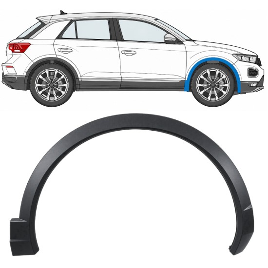 Bandou aripă față pentru Volkswagen T-Roc 2017- / Dreapta 17027