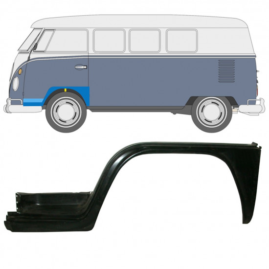 Volkswagen Transporter T1 1950-1967 Kit de reparare arc roata față / Stânga