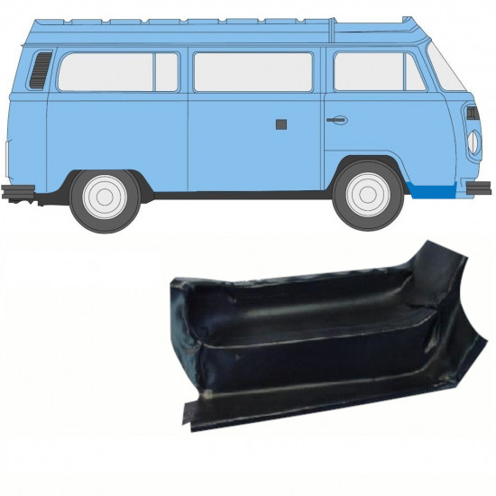 Panou reparație dreapta față pentru VW Transporter T2 1967-1979 / Dreapta 8666