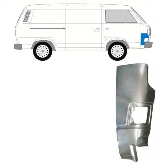 VW T3 1979-1992 FRONTAL COLŢ PANOU DE REPARATII / DREAPTA