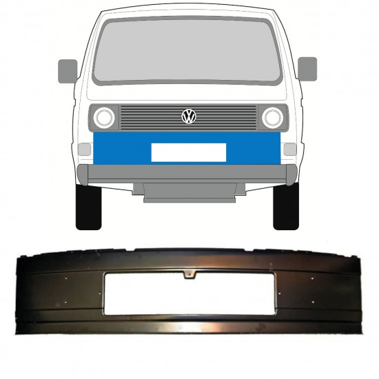 VOLKSWAGEN TRANSPORTER T3 1979-1992 PANOUL FRONTAL