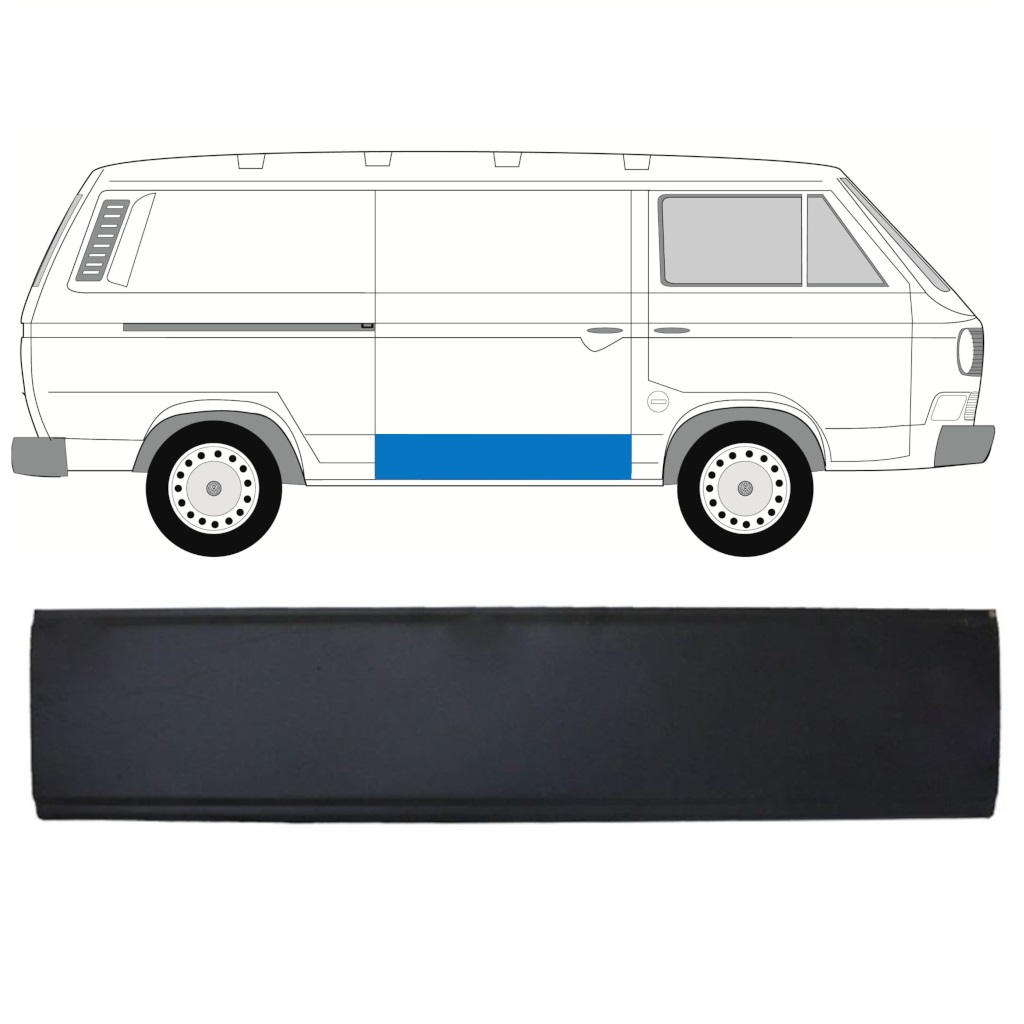 VW T3 1979-1992 PANOU REPARATIE USI GLISANTE / DREAPTA