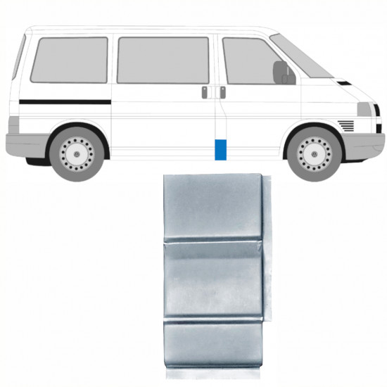 VW T4 1990-2003 POSTUL CENTRULUI PANOU DE REPARATII / DREAPTA = STÂNGA