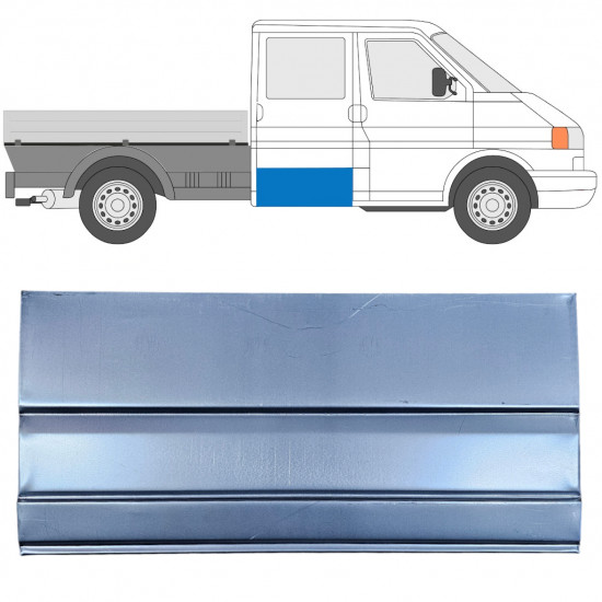 Reparație ușă spate pentru VW Transporter T4 1990-2003  Cabină dublă / Stânga = Dreapta (simetric) 11760