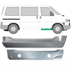 Reparație prag față interior + exterior pentru Volkswagen Transporter T4 1990-2003 / Dreapta / Set 9905