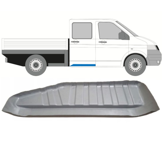 Podea treapta cabina stanga cu prag interior pentru Volkswagen Transporter T5 2003-2015 / Dreapta 16837