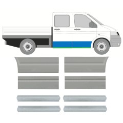 Reparație prag ușă spate pentru Volkswagen Transporter T5 2003-2015 / Stânga+Dreapta / Set 10266
