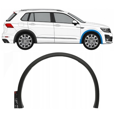 Bandou aripă față pentru Volkswagen Tiguan 2016-2020 R-Line / Dreapta 14861