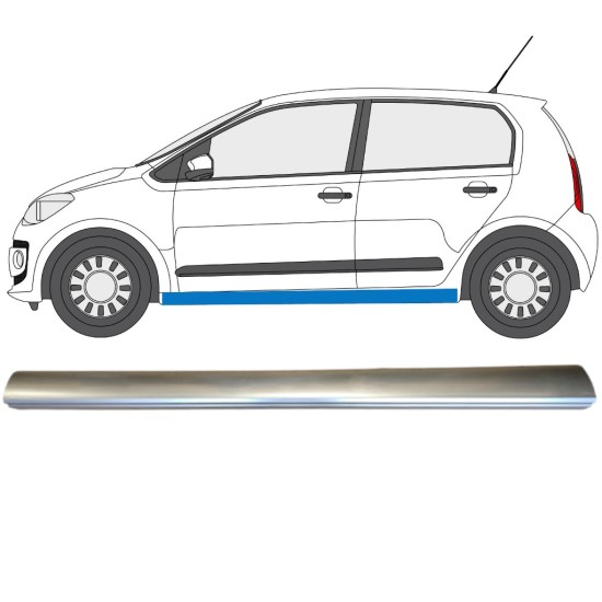 Reparație prag partea inferioară pentru Volkswagen UP! 2011- / Stânga 14819 Reparație prag partea inferioară pentru Volkswagen UP! 2011- / Stânga 14819