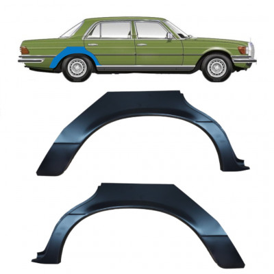 Reparație aripă spate pentru Mercedes S-class 1972-1980 / Stânga+Dreapta / Set 9431