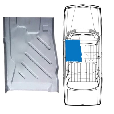 Reparație podea față pentru Mercedes W123 1975-1985 / Stânga 16047