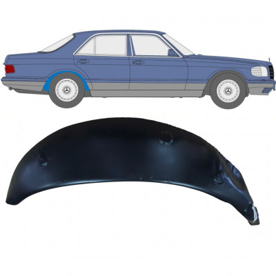 Reparație aripă interioară spate pentru Mercedes S-class 1979-1991 / Dreapta 7866