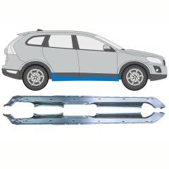 Prag complet pentru Volvo XC60 2008-2017 / Stânga+Dreapta / Set 10345
