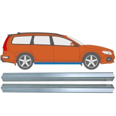 Reparație prag pentru Volvo XC70 2007-2016 / Stânga = Dreapta (simetric) / Set 11487