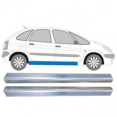 Reparație prag pentru Citroen Xsara Picasso 1999-2012 / Stânga = Dreapta (simetric) / Set 10254