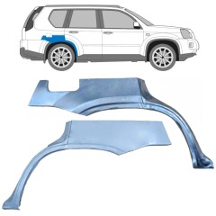Reparație aripă spate pentru Nissan X-Trail 2007-2014 / Stânga+Dreapta / Set 9586