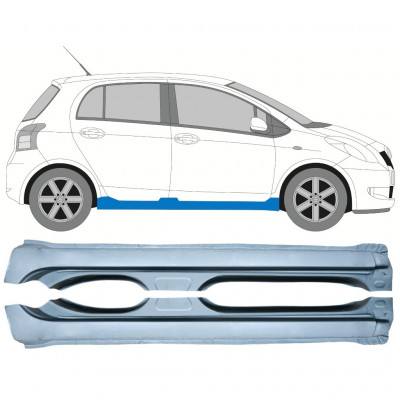 Reparație prag pentru Toyota Yaris 2006-2011 / Stânga+Dreapta / Set 10015