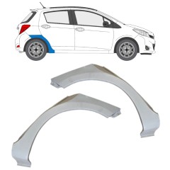 Reparație aripă spate pentru Toyota Yaris 2011-2020 / Stânga+Dreapta / Set 14593